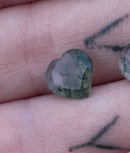 Reserved - deposit for moss agate heart