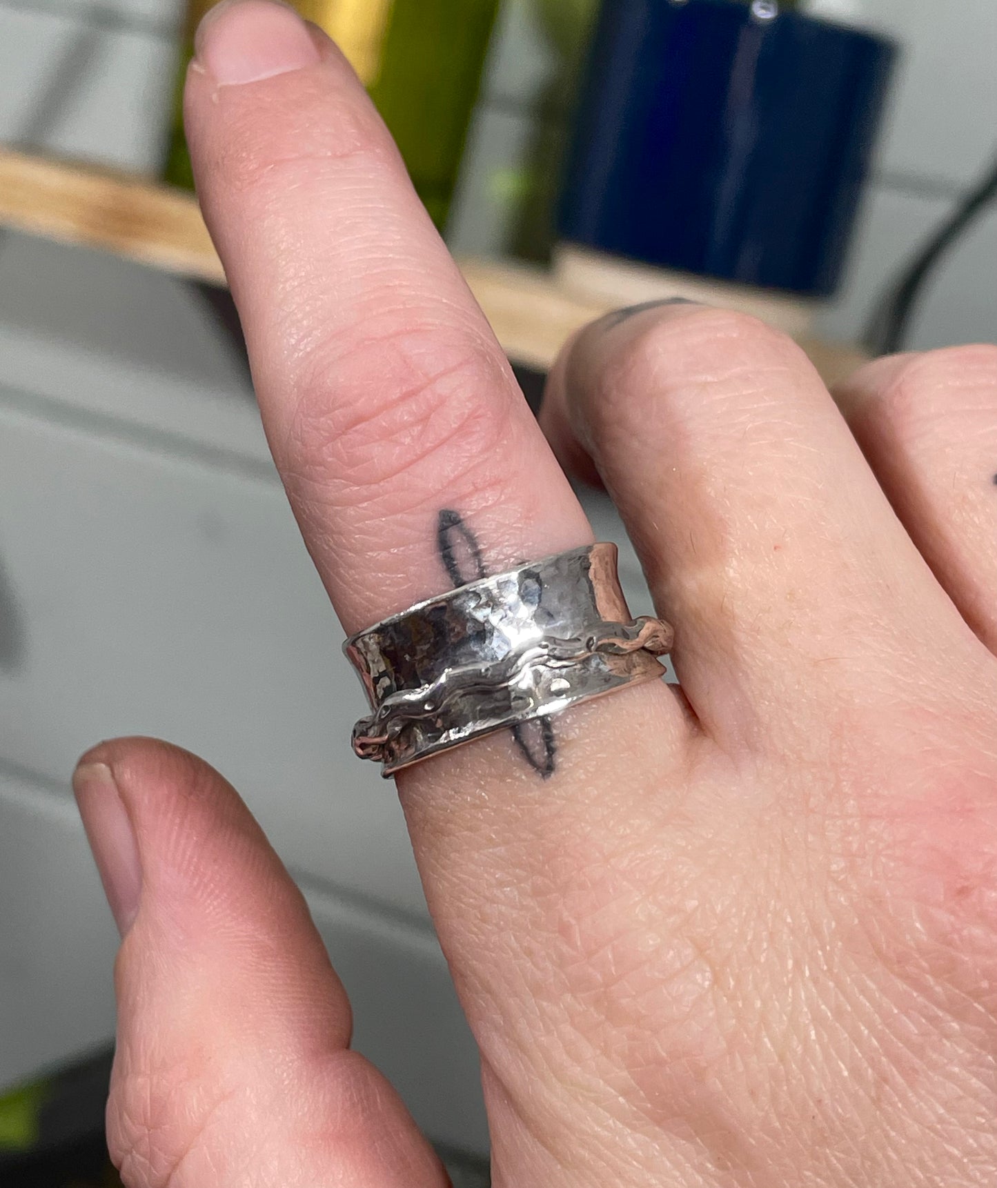 Spinner ring- size O1/2