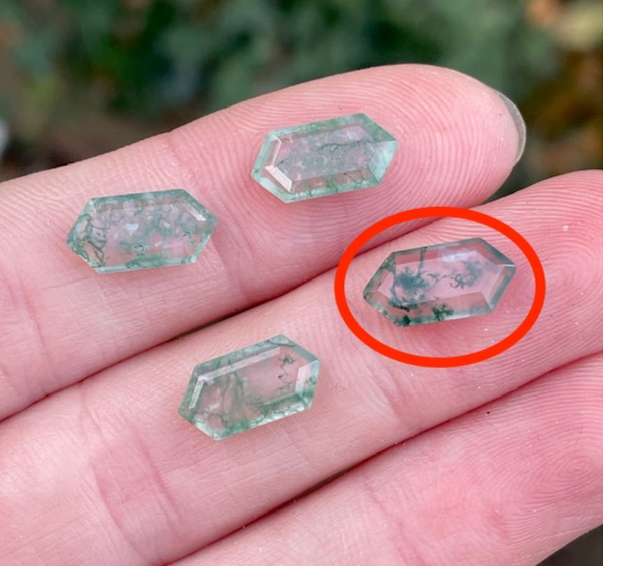 Reserved - Aerin with elongate hex