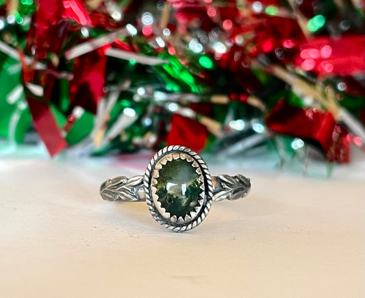 Moss agate - size N