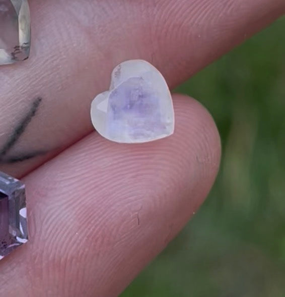 Reserved - moonstone heart