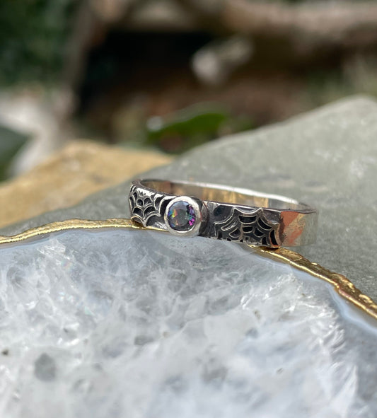 Mystic fire topaz size U