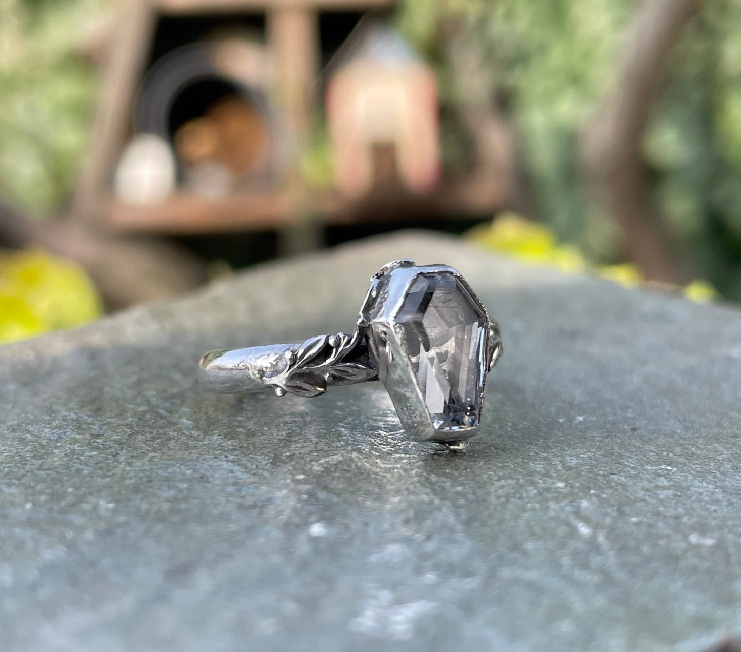 Coffin ring - size N