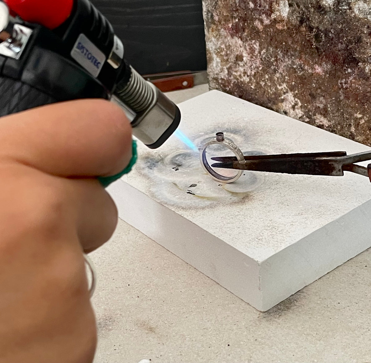 Gemstone ring workshop- book a date for one person