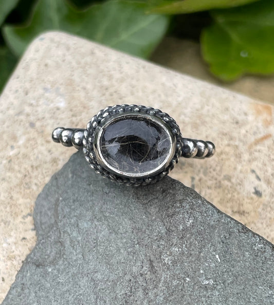 Ophelia- reliquary ring