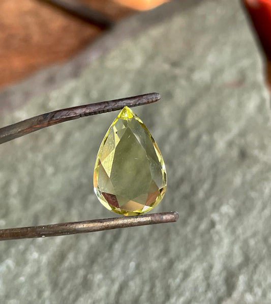 Deposit - lemon quartz 15x10mm