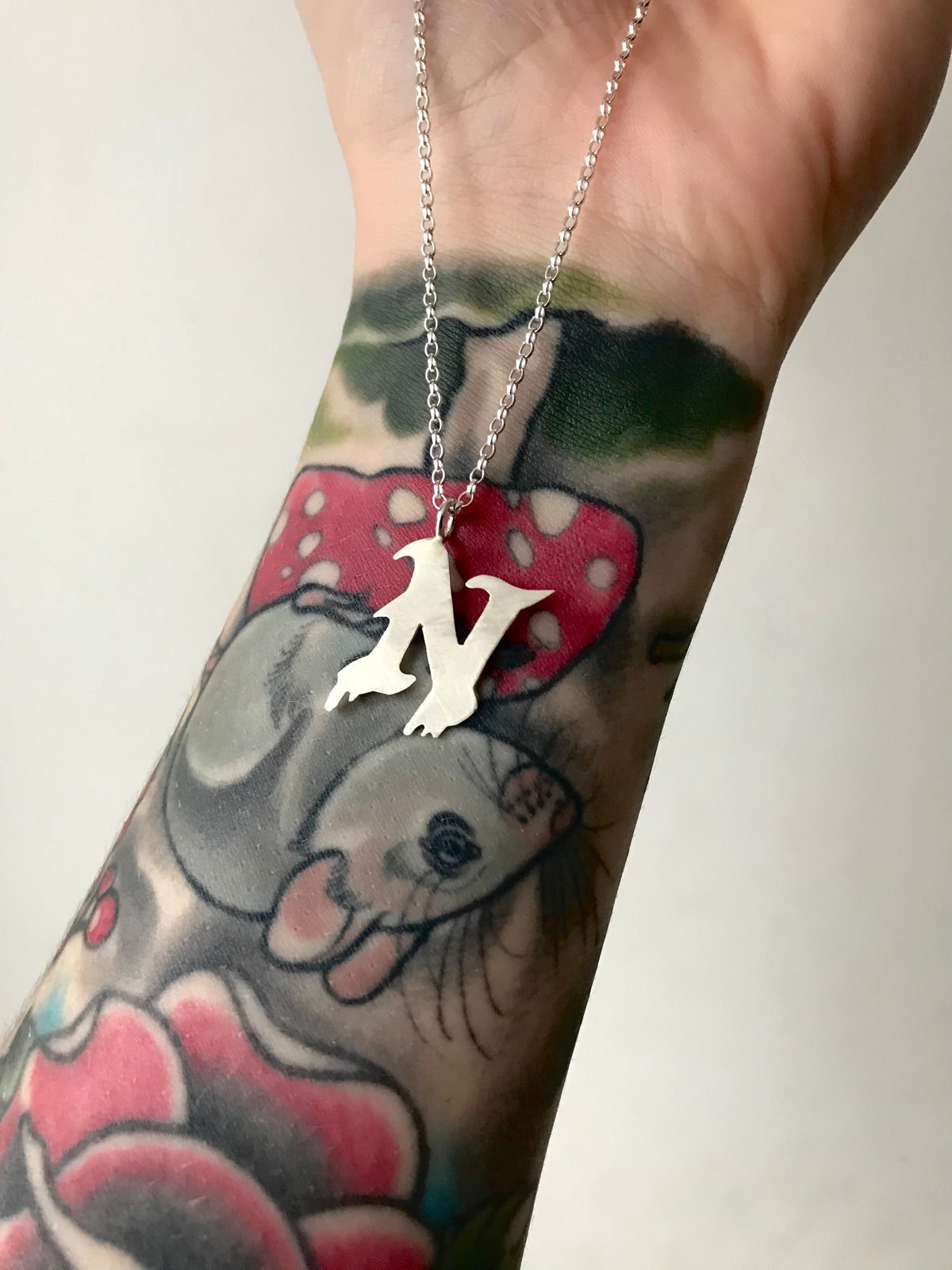 Initial drip pendant