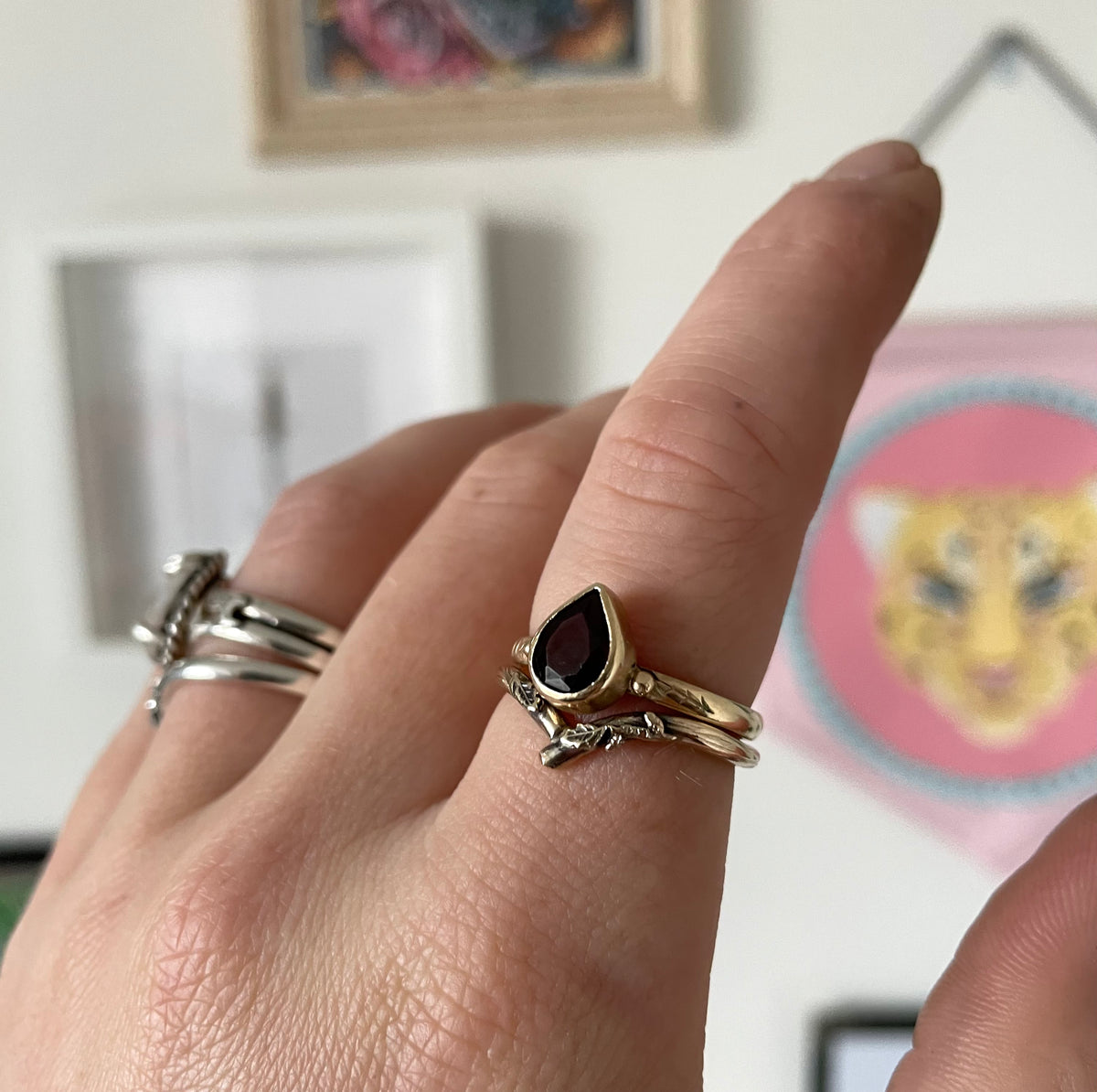 Dryad - 9ct yellow gold