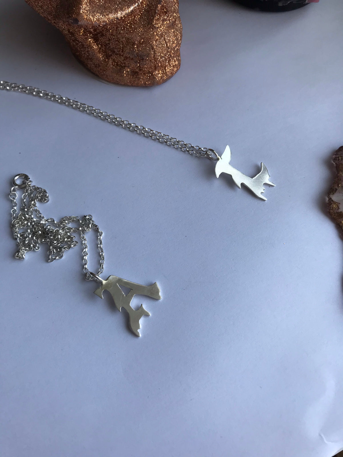 Initial drip pendant